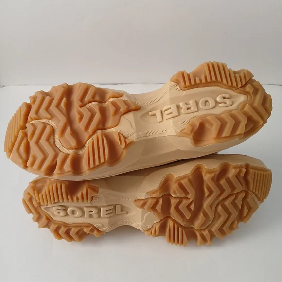 Sorel Womens Kinetic Breakthru Acadia Wateroroof Camel Sneaker Boot Sizs 10.5 - Picture 8 of 14